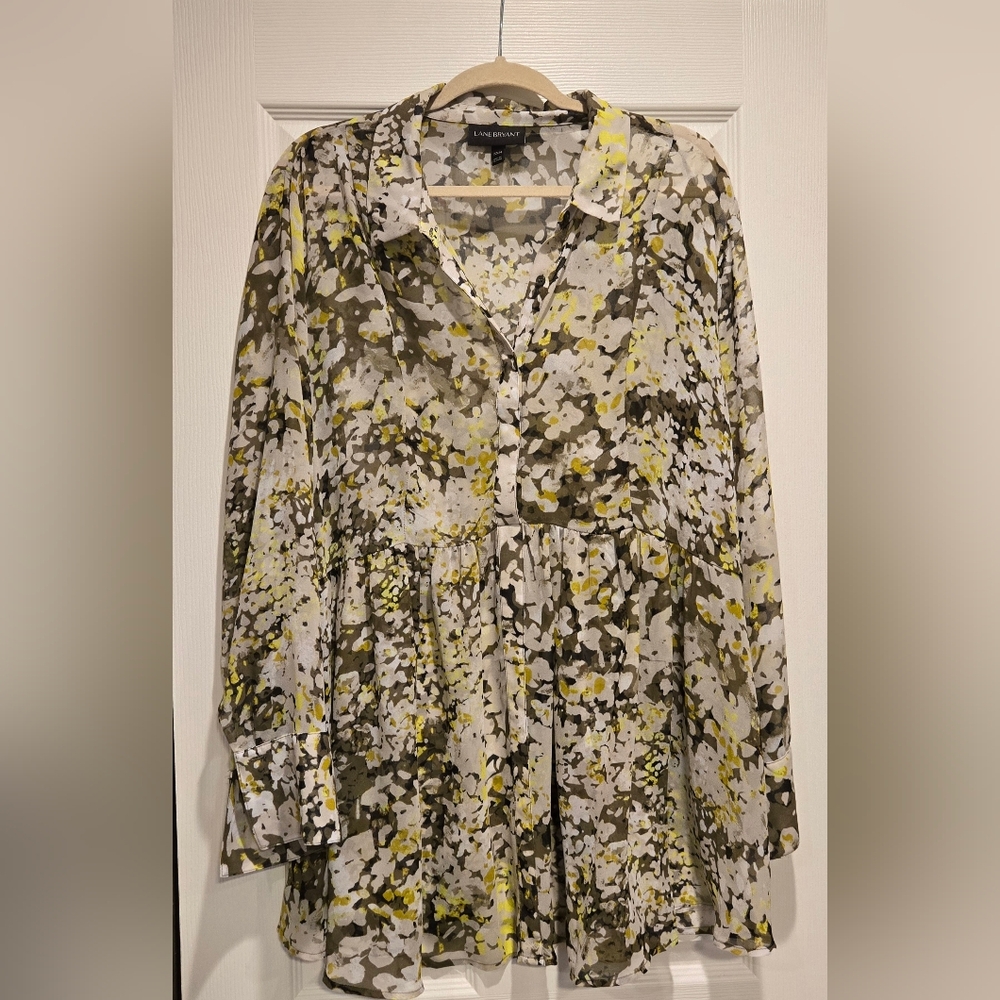 Lane Bryant Multicolor Blouse